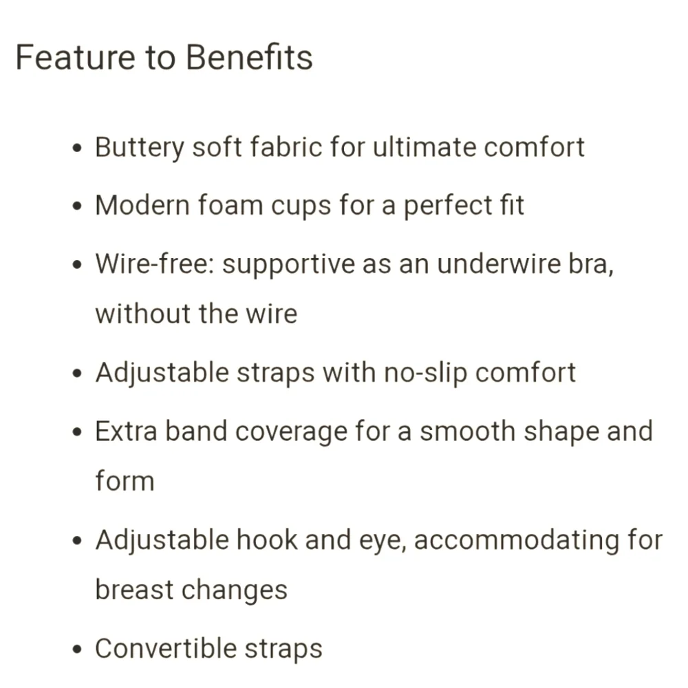 Truekind® Supportive Comfort‎ Wireless Shaping Bra 3XL Beige NWOT